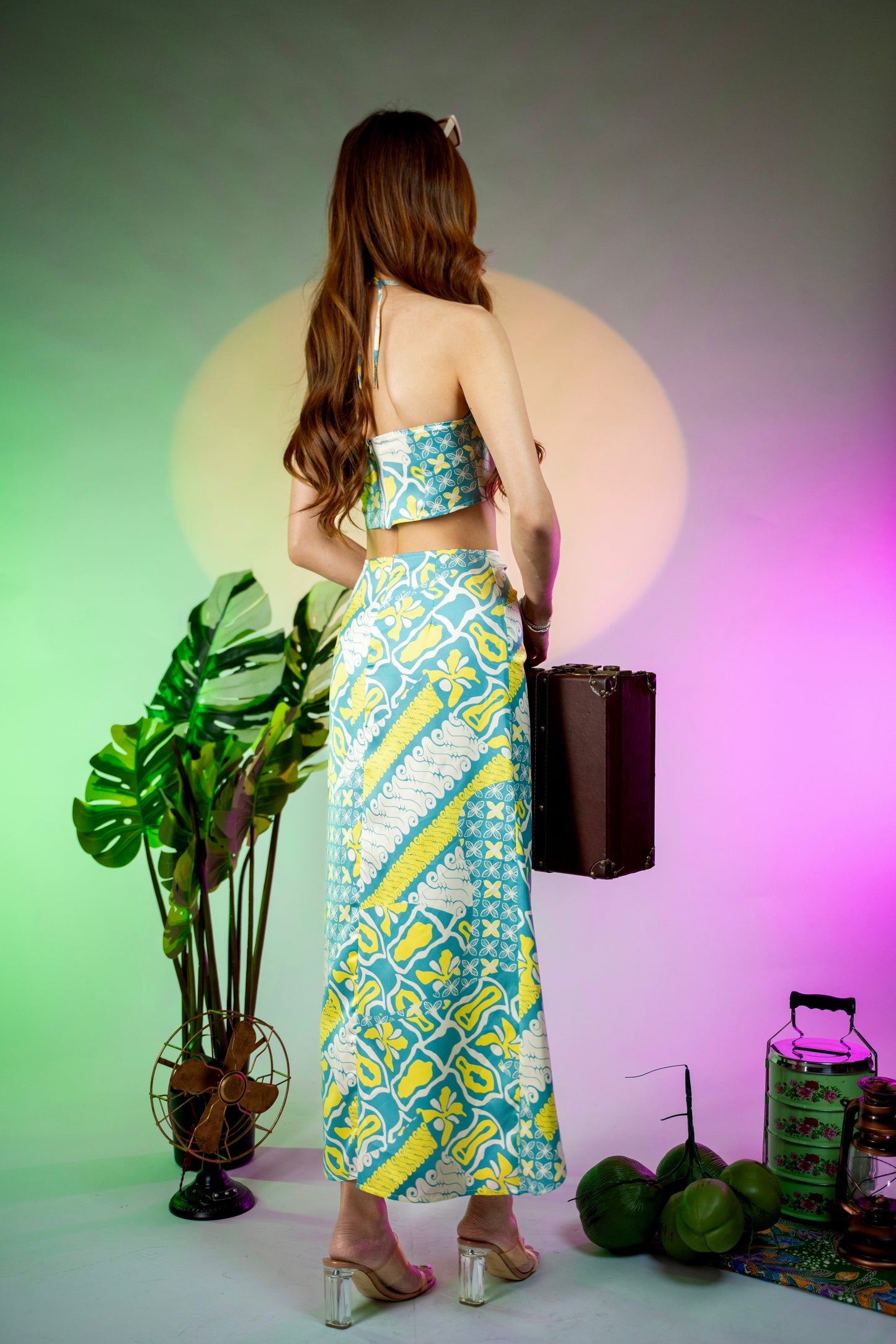 Psychedelic Batik Set