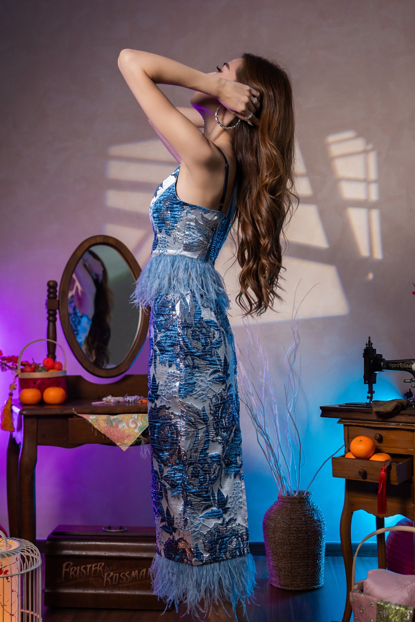 *Premium* Fei Yan Ostrich Feather Set