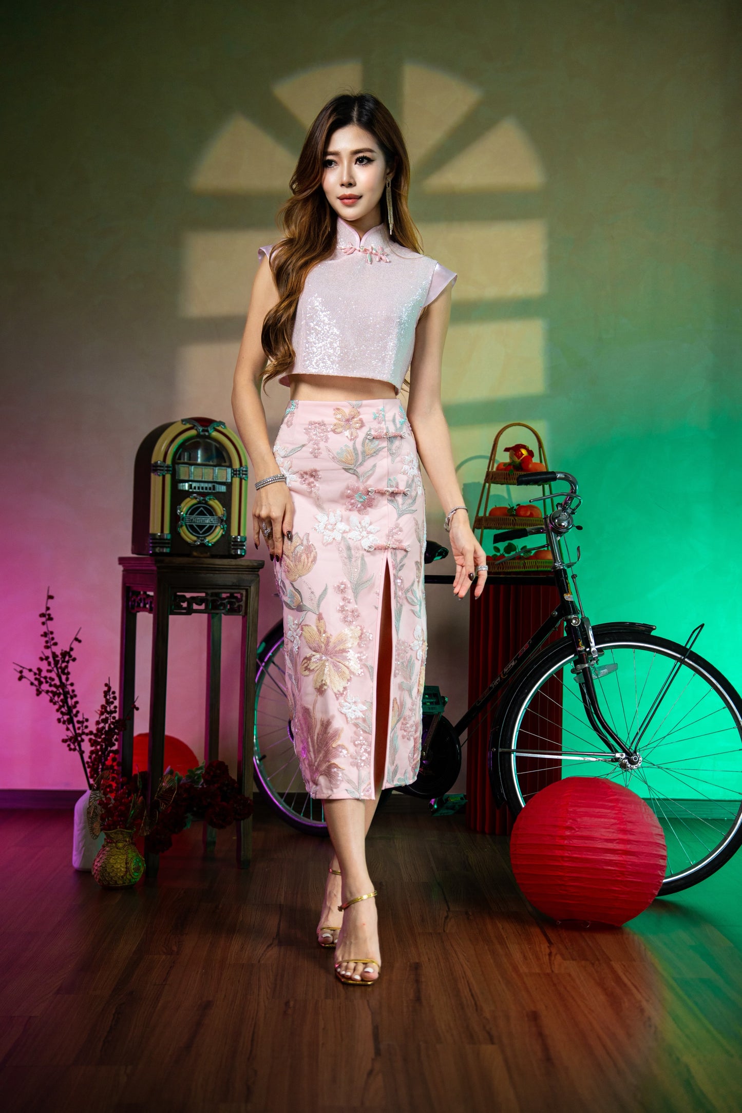 *Premium* Li Sha | Sequined Skirt