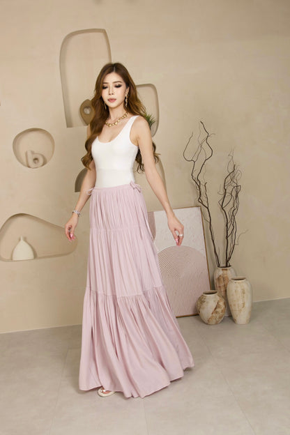 Elora Tiered Maxi Skirt