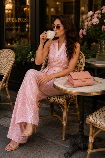 *Premium* Elodie Tweed Set (Sequined)
