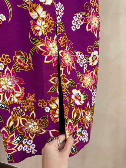 *Premium* Amethyst Glittery Batik Skirt