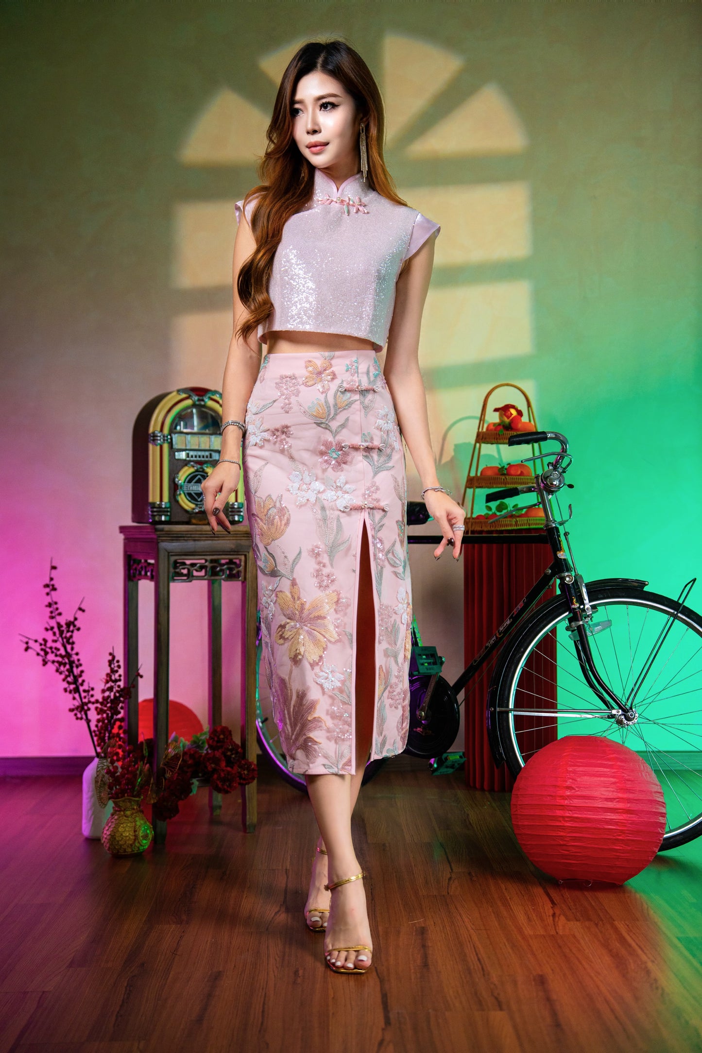 *Premium* Li Sha | Sequined Top