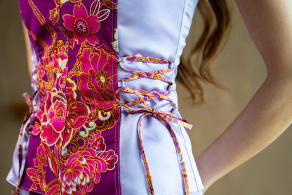 Blushberry Glittery Batik Skirt