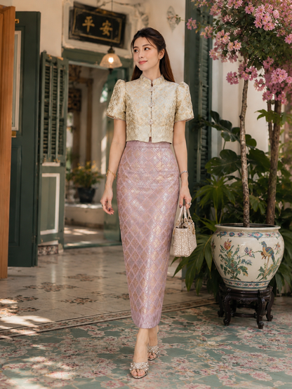 Pearl Dynasty Songket Set