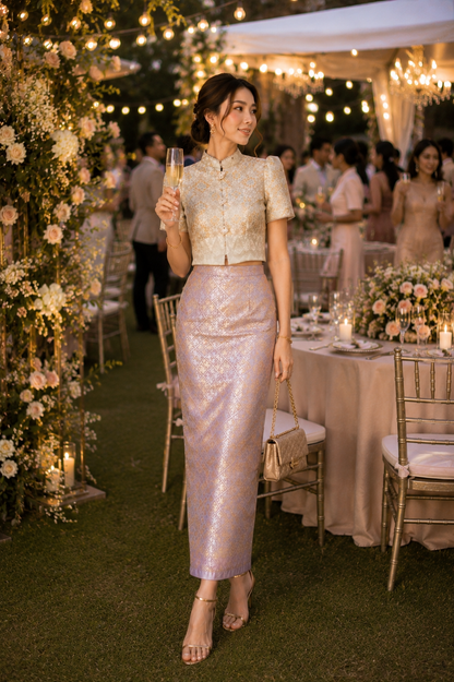 Pearl Dynasty Songket Set