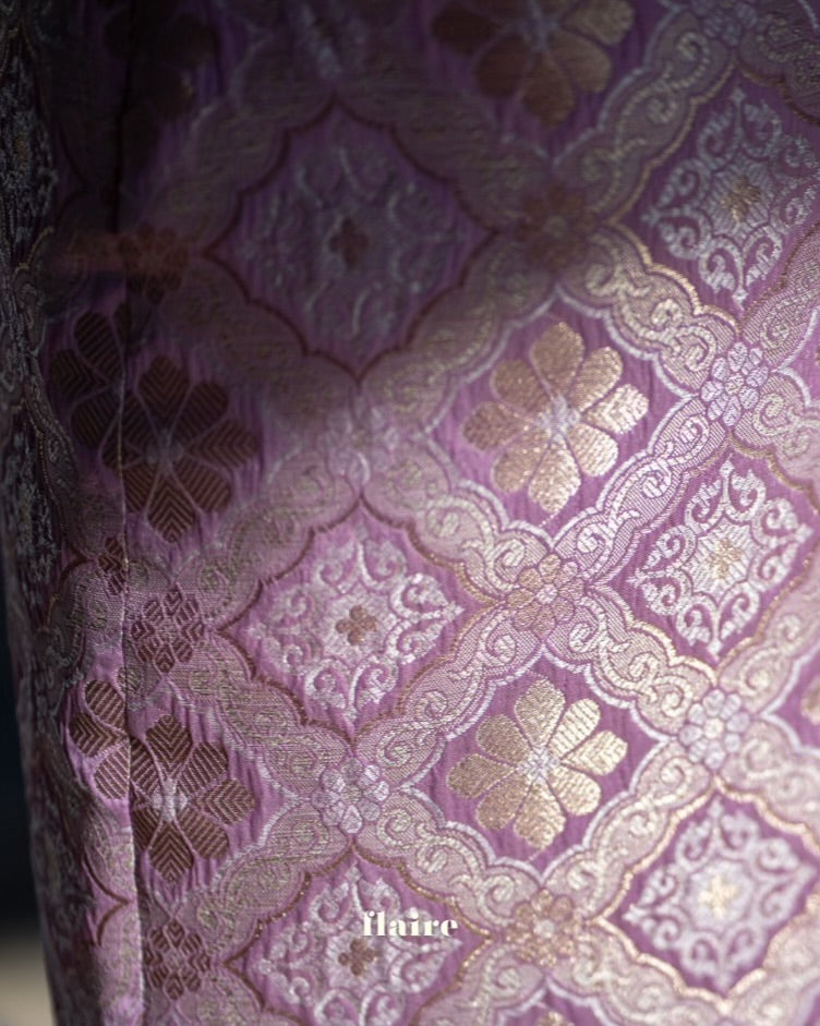 Puteri Lilac Songket Set