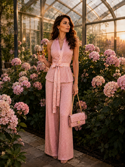 *Premium* Elodie Tweed Set (Sequined)