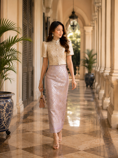 Pearl Dynasty Songket Set