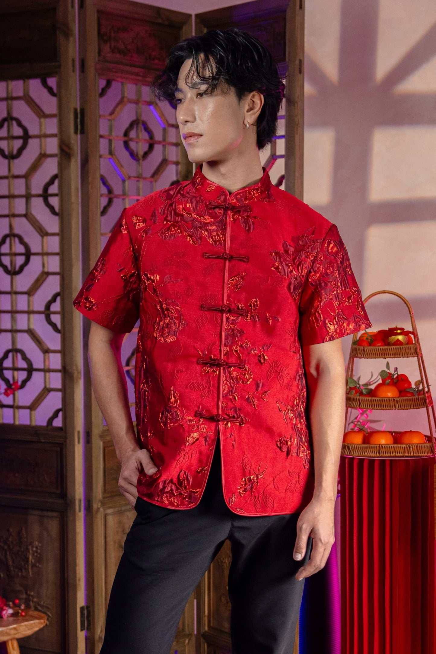 Shuang Shi | Men’s Oriental Shirt