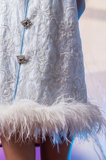 *Premium* Shăn Yun Ostrich Feather Dress