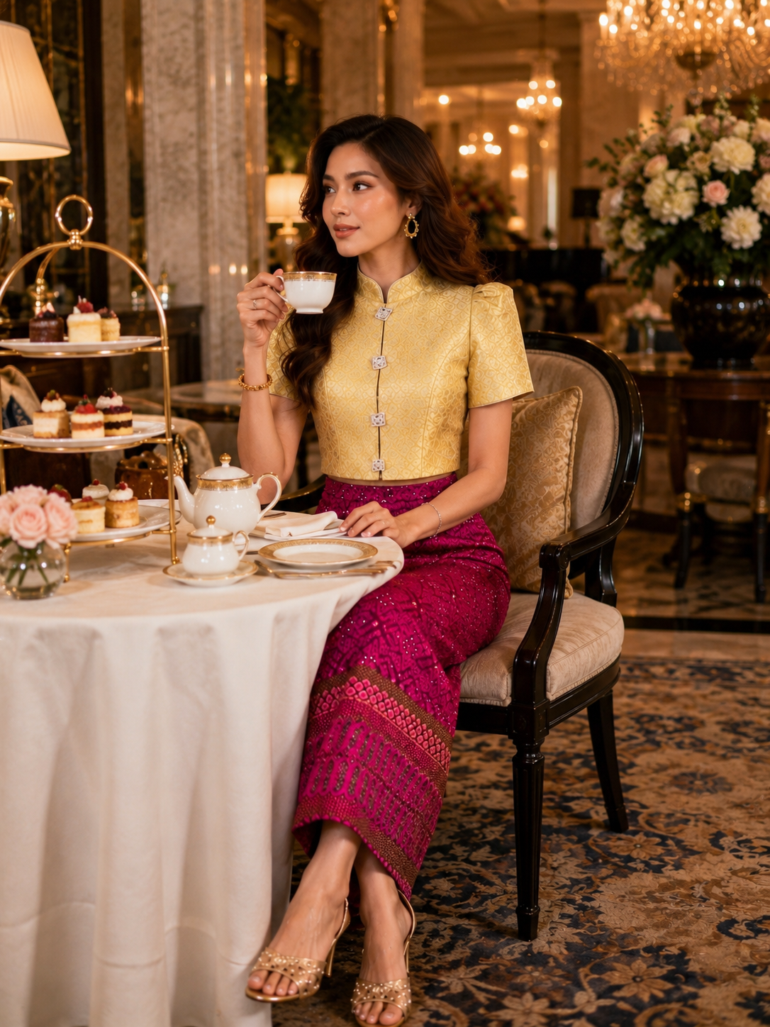 *PREMIUM* Ruby Royale Songket Set