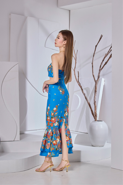 Euphoria Midi Skirt (Blue)