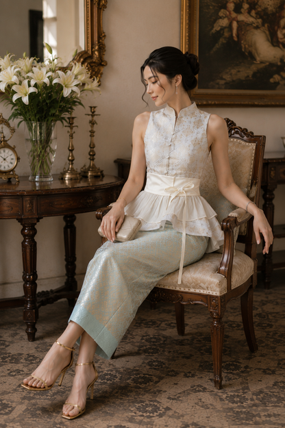 *PREMIUM* Teefanie Songket Set