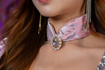 *Exclusive* Yu Fei | Rhinestone Qipao