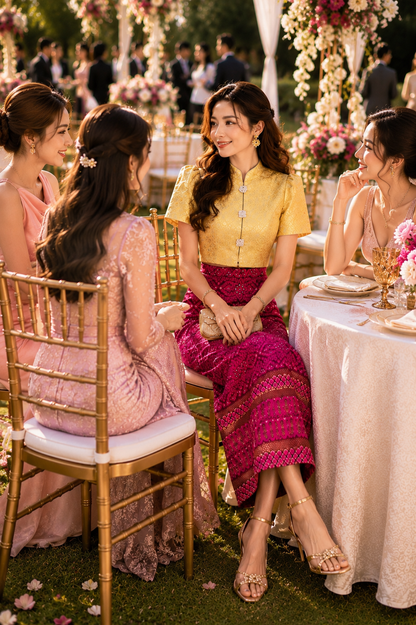 *PREMIUM* Ruby Royale Songket Set