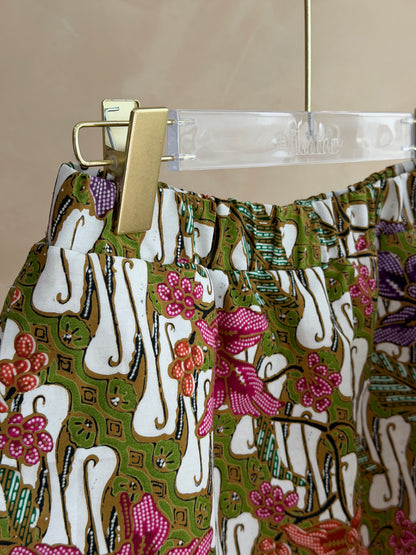 Orchid Batik Skort Set
