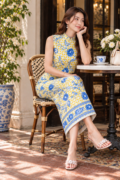 *Premium* Hua Li Yellow Batik Set