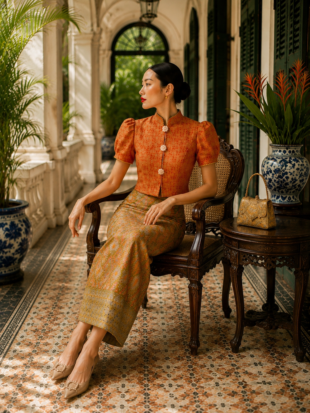 *PREMIUM* Royale Thai | Songket Set