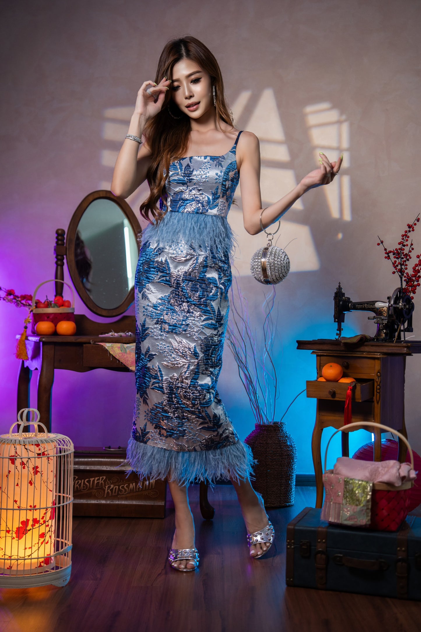 *Premium* Fei Yan Ostrich Feather Set