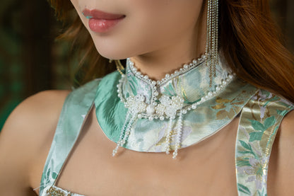 Fei Chui | Jade Qipao Dress