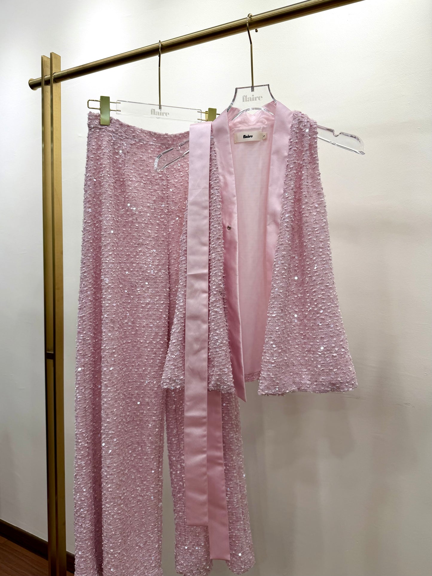 *Premium* Elodie Tweed Set (Sequined)