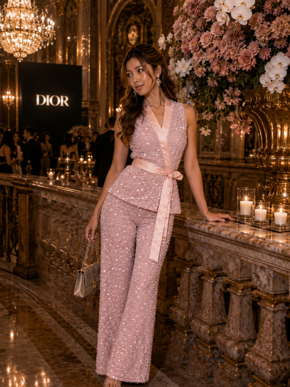 *Premium* Elodie Tweed Set (Sequined)