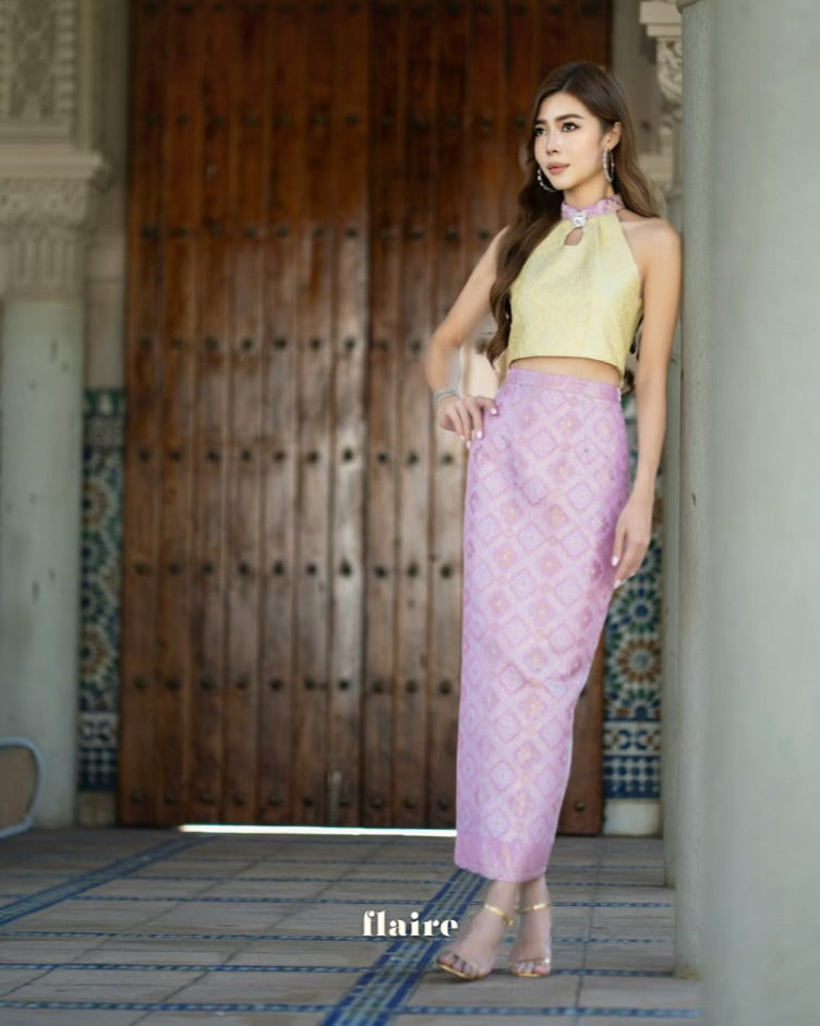 Puteri Lilac Songket Set