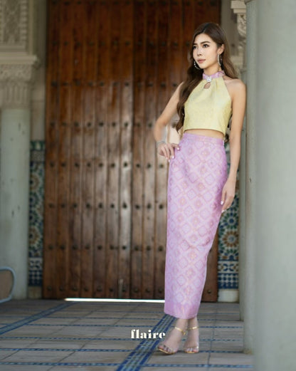 Puteri Lilac Songket Set