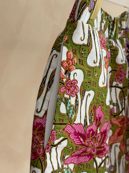 Orchid Batik Skort Set