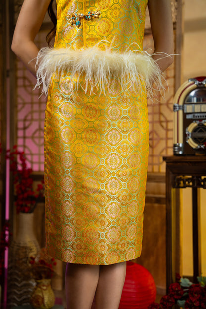 *Premium* Rong Hua | Ostrich Feather Top Only