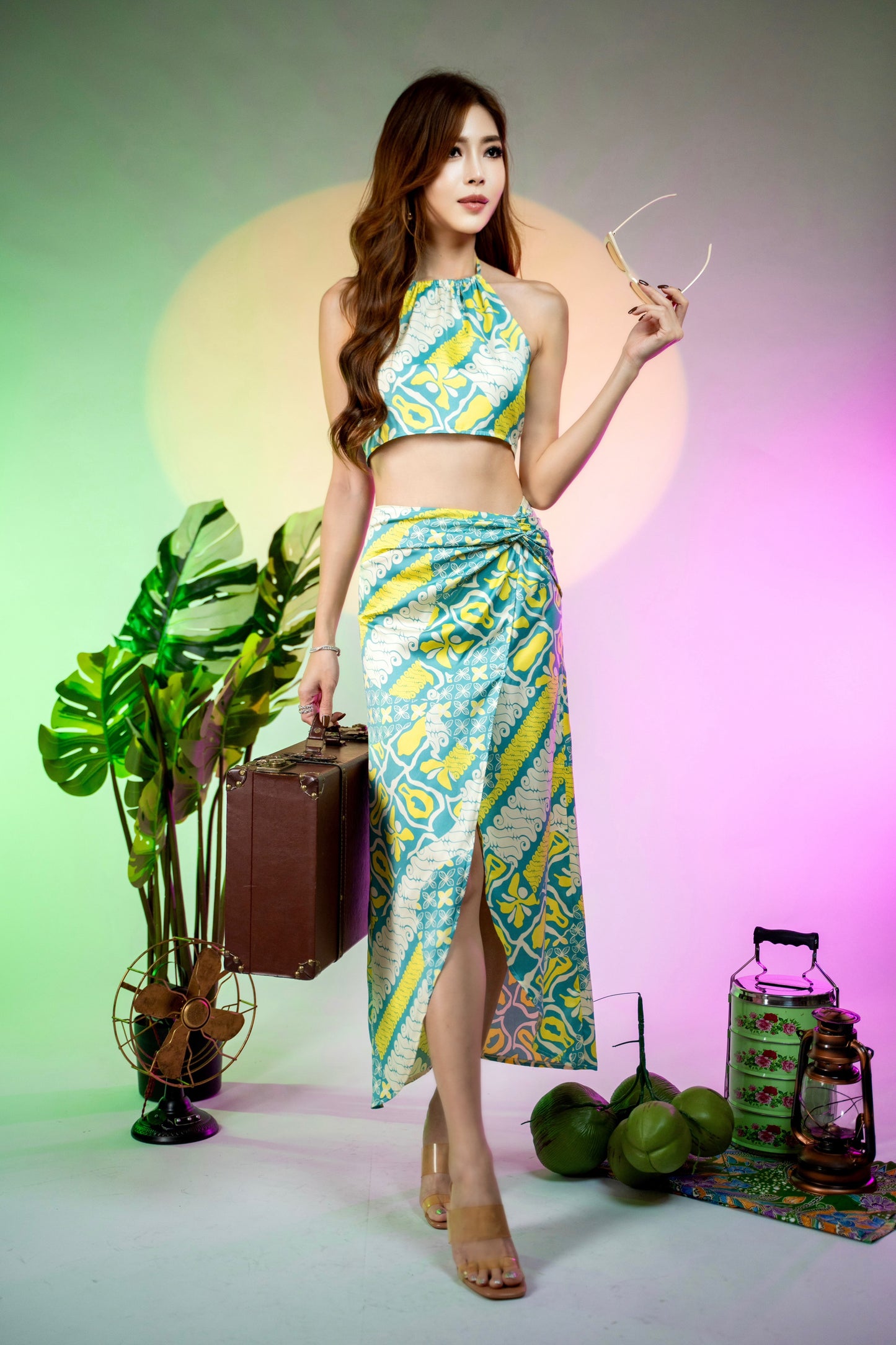 Psychedelic Batik Set