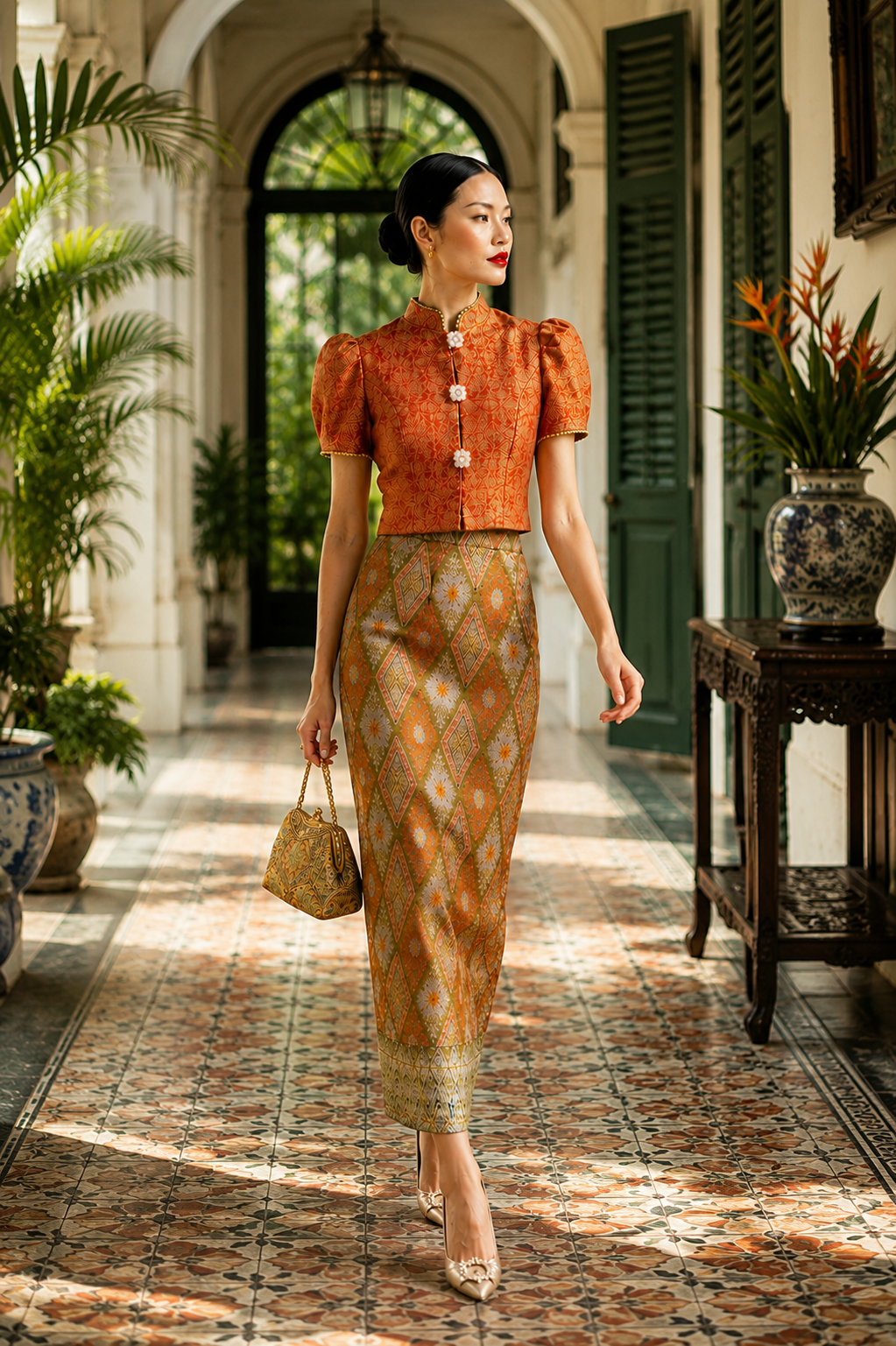 *PREMIUM* Royale Thai | Songket Set