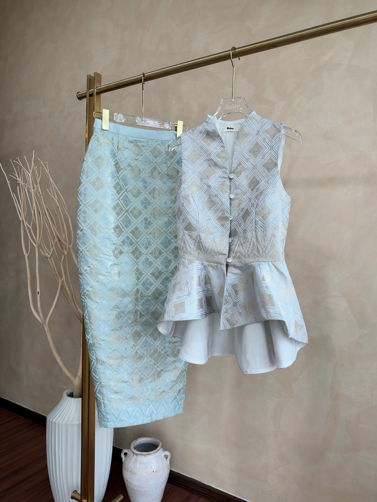 *PREMIUM* Teefanie Songket Set