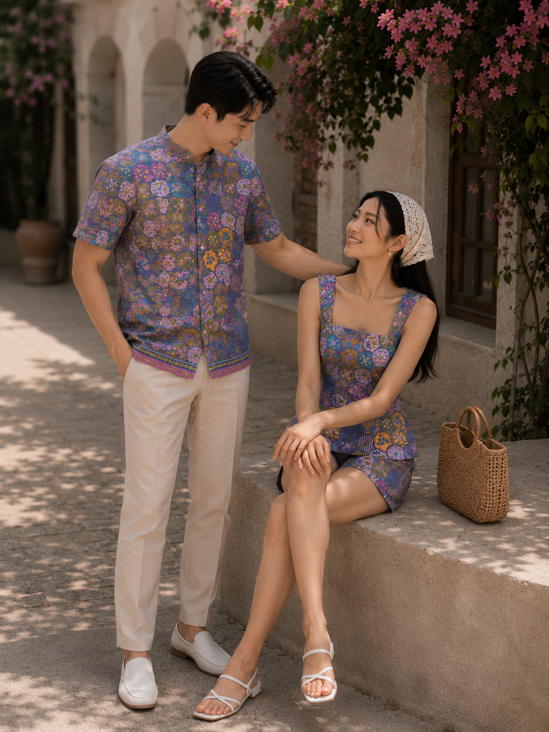 Whisteria Batik Set