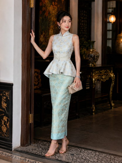 *PREMIUM* Teefanie Songket Set