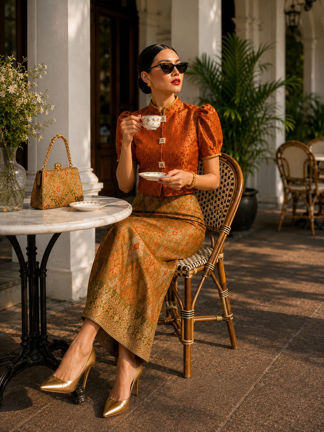 *PREMIUM* Royale Thai | Songket Set