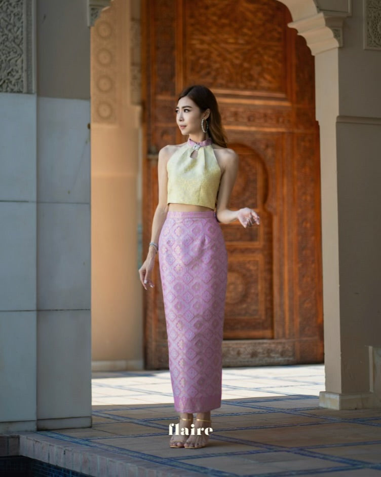Puteri Lilac Songket Set