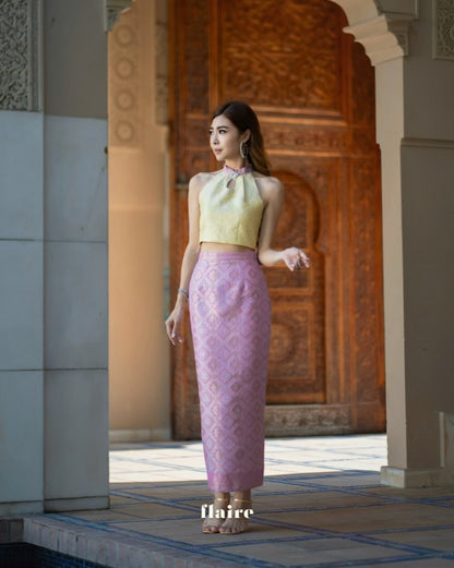 Puteri Lilac Songket Set