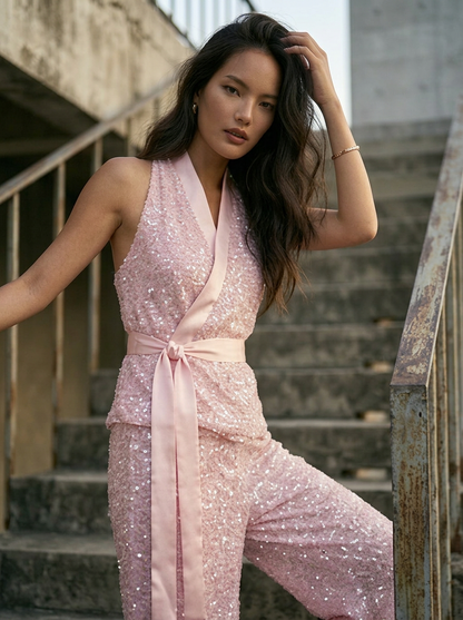 *Premium* Elodie Tweed Set (Sequined)