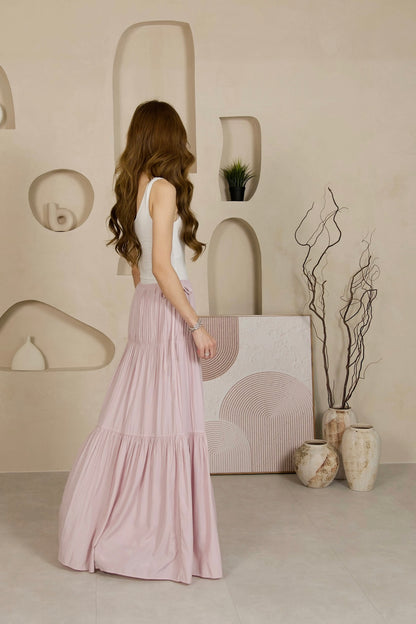 Elora Tiered Maxi Skirt