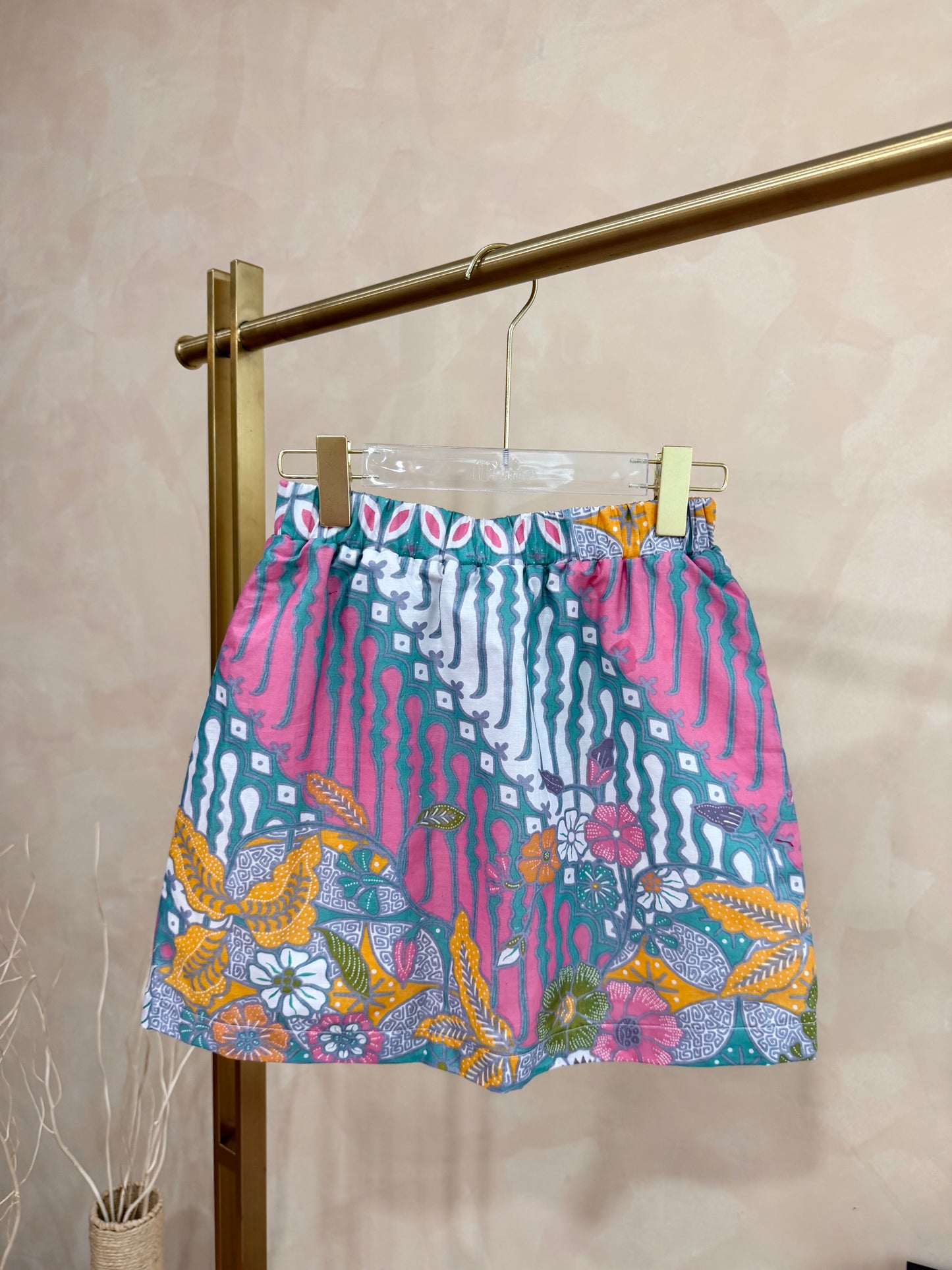 Capri Batik Skort Set