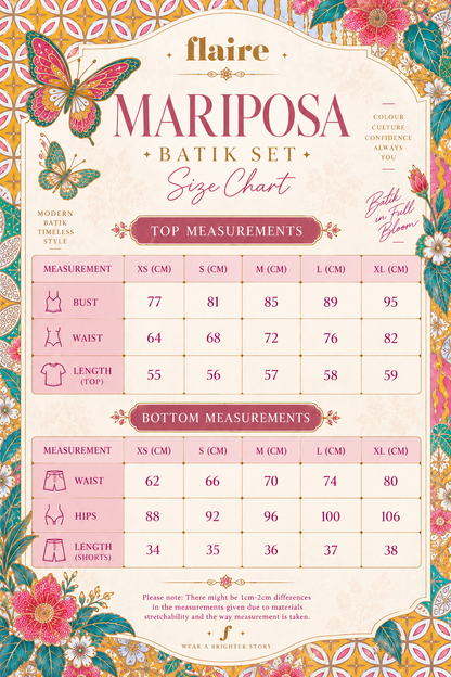 *Premium* Mariposa Batik Set