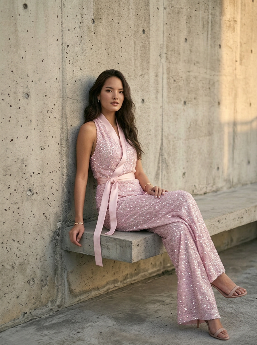 *Premium* Elodie Tweed Set (Sequined)