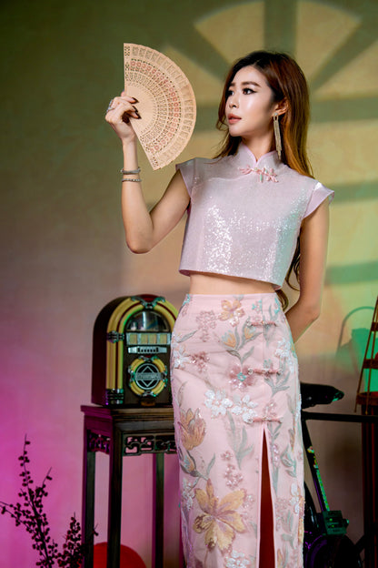 *Premium* Li Sha | Sequined Top