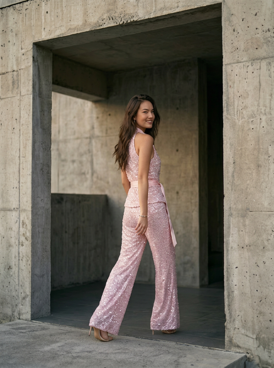 *Premium* Elodie Tweed Set (Sequined)