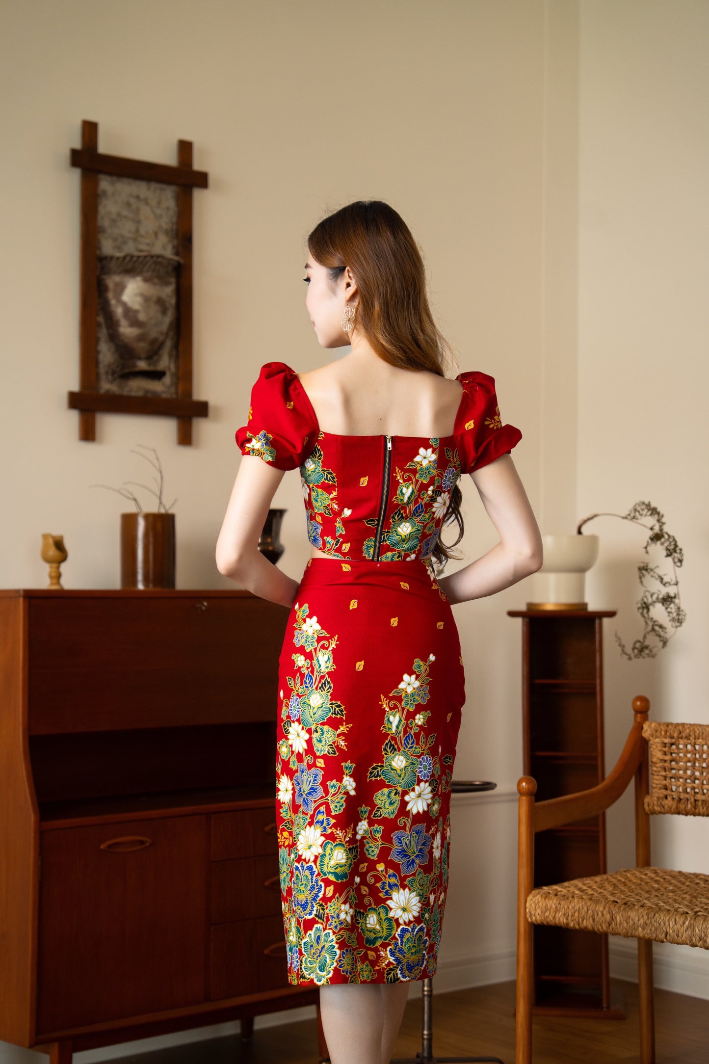 Noirette Glittery Batik Set