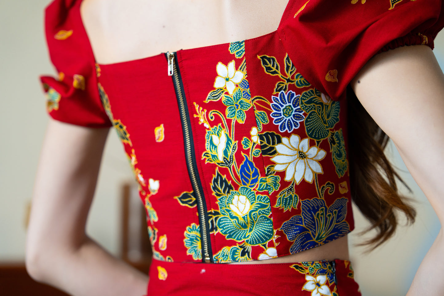 Noirette Glittery Batik Set