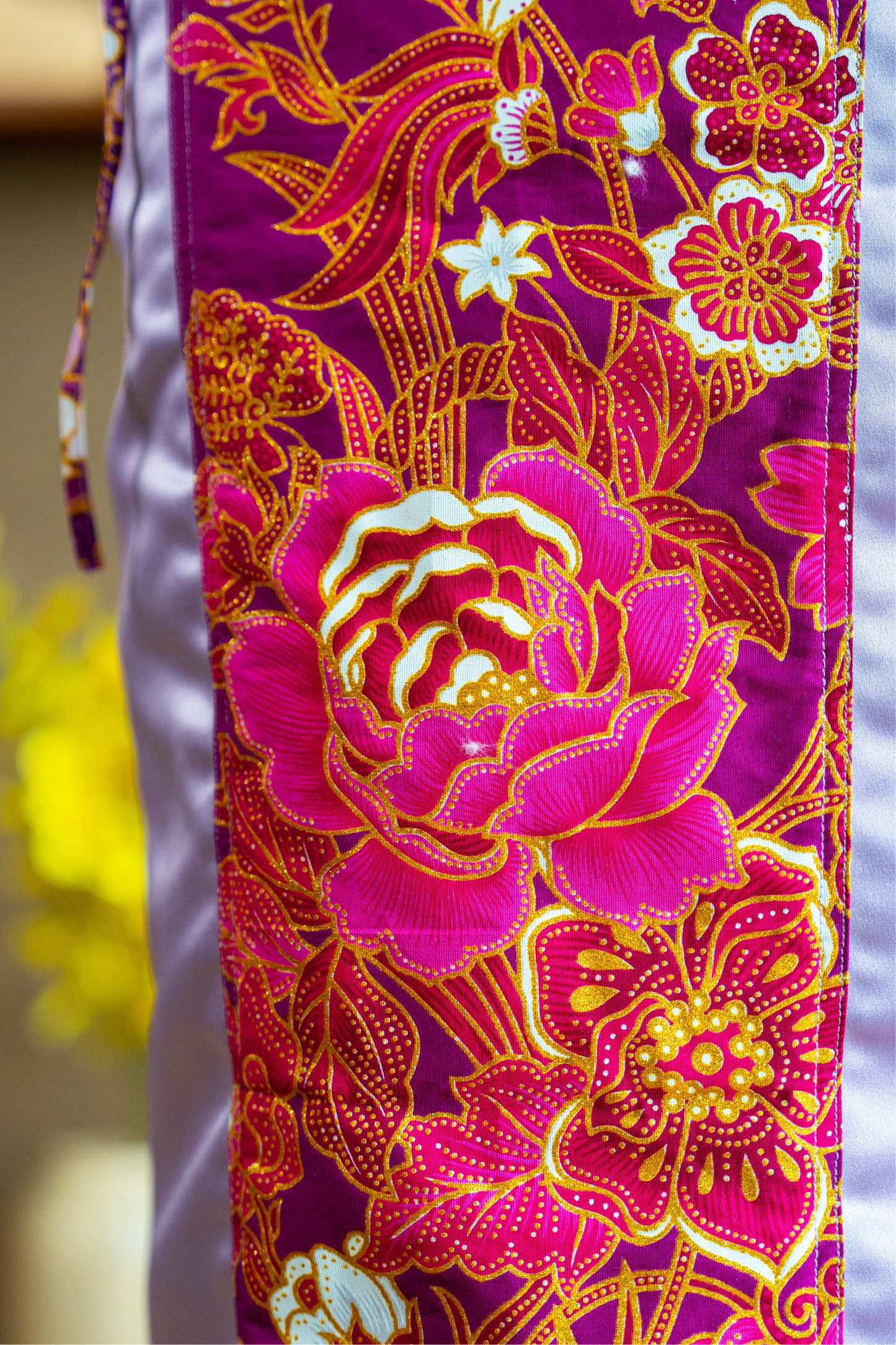 Blushberry Glittery Batik Top