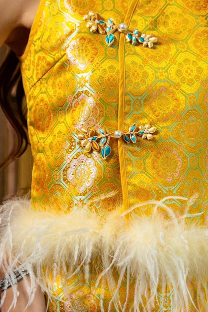 *Premium* Rong Hua | Ostrich Feather Top Only